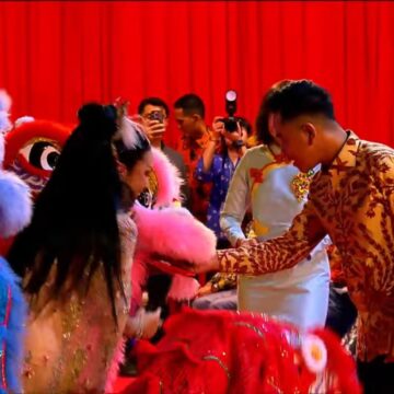 Gibran hadiri perayaan imlek