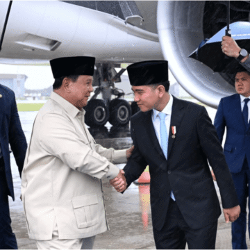 Gibran Jemput Prabowo Gibran Jemput Prabowo