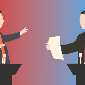 politik sayap kiri dan sayap kanan