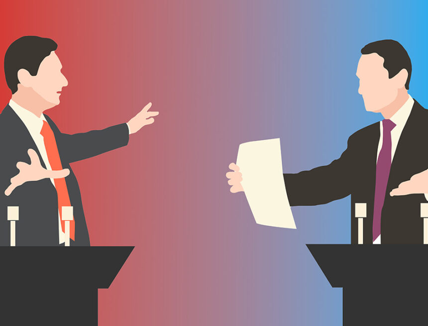 politik sayap kiri dan sayap kanan