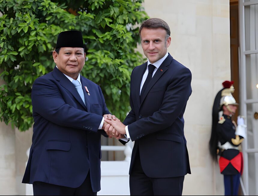 emmanuel macron indonesia mitra strategis