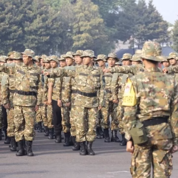latihan militer kopdes tetap berjalan