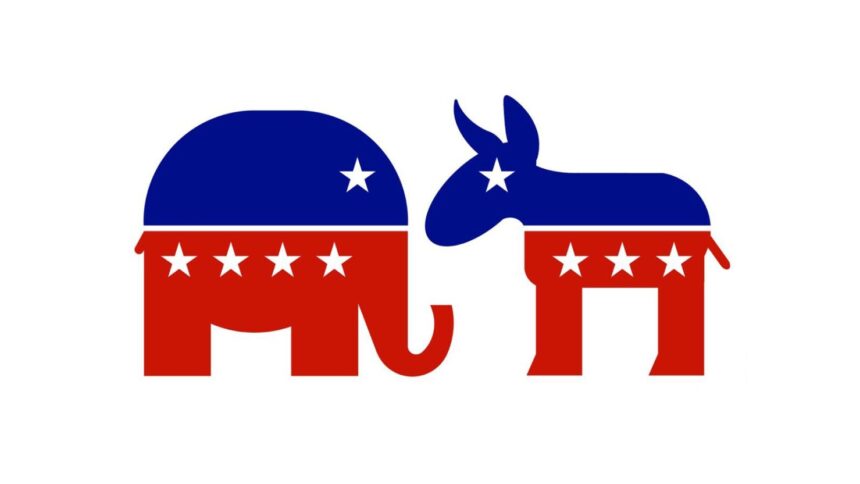 partai democrat dan republican