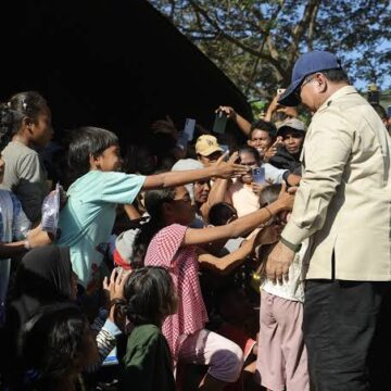 prabowo datang ke ntt prabowo datang ke ntt