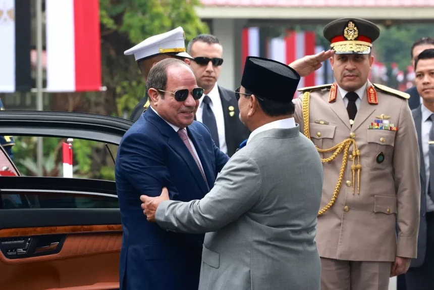 presiden mesir apresiasi prabowo palestina